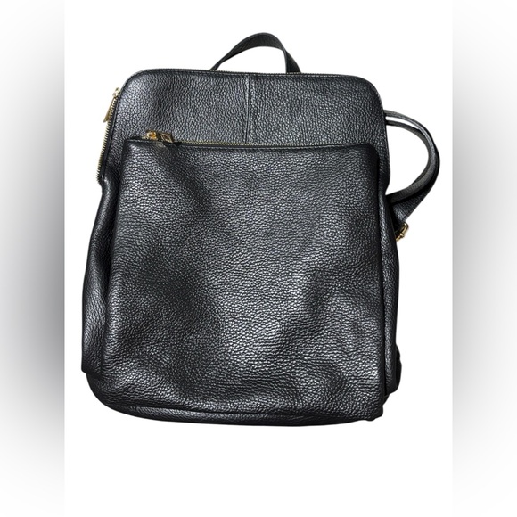 Convertible Genuine Leather Backpack 🇮🇹 Made in Italy 🇮🇹 - Picture 2 of 14